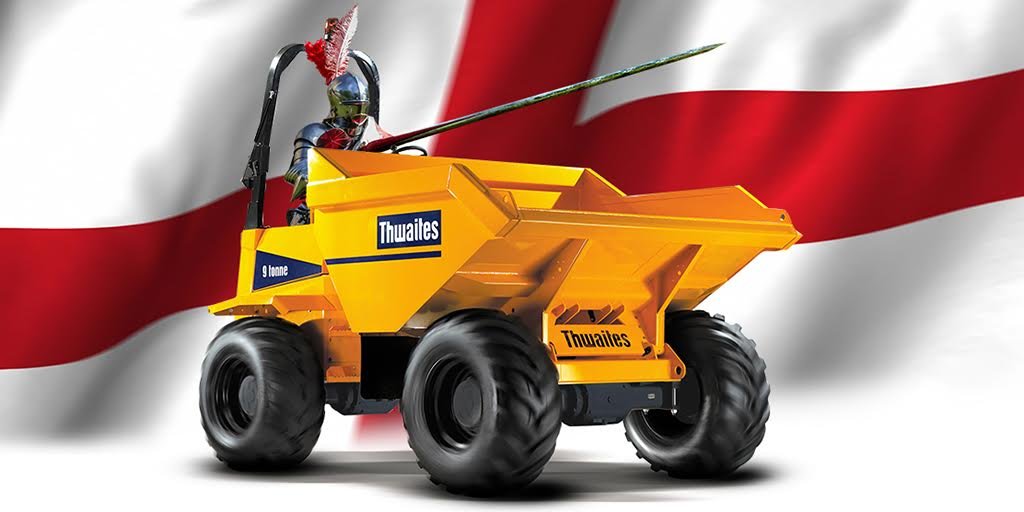 Happy #StGeorgesDay to our English owners, operators, distributors, hirers and employees. Have a great day. 

#planthire #housing 
@BTEPlantSales 
<a href="/SHELLPLANT1/">SHELLPLANT</a> 
<a href="/NixonHire/">Nixon Hire</a> 
<a href="/selwoodgroup/">Selwood</a> 
<a href="/ListerWilderGC/">Lister Wilder GC</a> 
<a href="/ErnestDoeSons/">@ErnestDoeSons</a> 
<a href="/cbl_plant/">CBL</a> 
<a href="/JimDickerPlant/">Jim Dicker Plant</a> 
<a href="/ExecHireNews/">Executive Hire News</a> 
<a href="/EarthmoversMag/">Earthmovers Magazine</a>