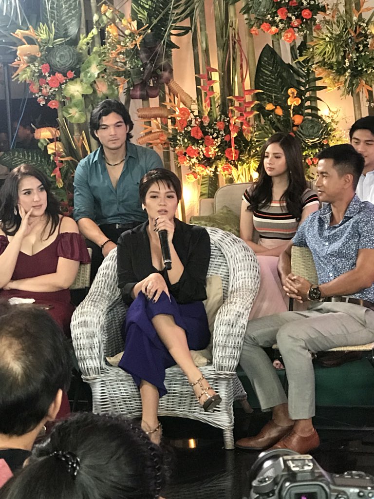 ABSCBNpr's tweet photo. Jane: Nag-gym rin po ako pati derma para sa teleserye na ito. #ArawGabiMediaConference https://t.co/3Dnz6CPzOB