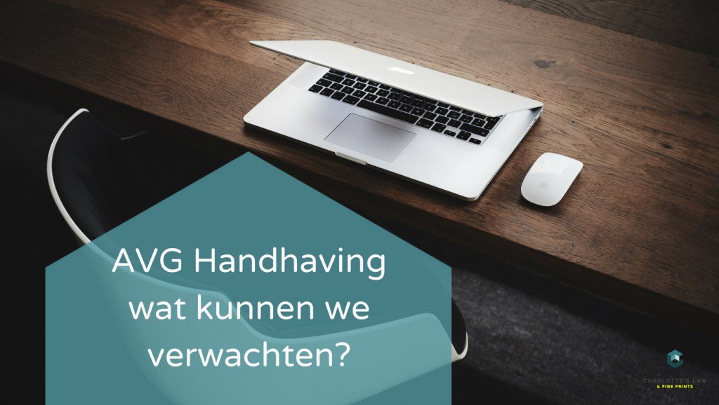 CharlottesLaw's tweet photo. Handhaving van de AVG: Wat is eigenlijk het risico? https://t.co/QSvYfStEFG https://t.co/ThrzeD9gvh