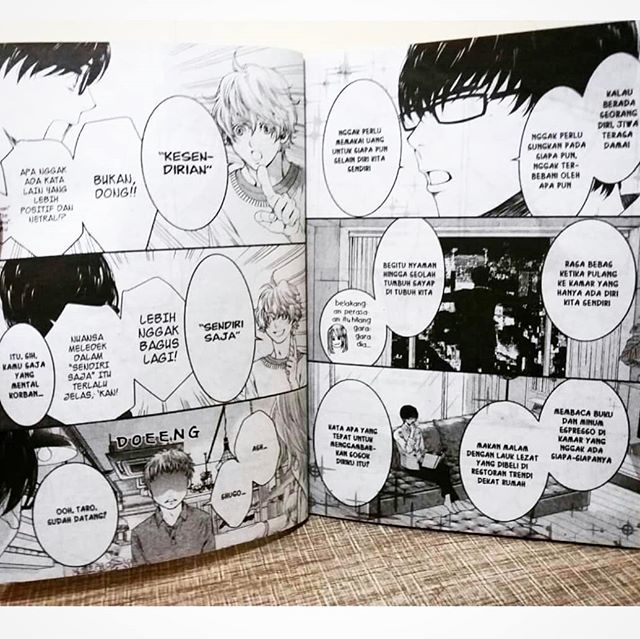 elexmedia's tweet photo. #BookPreview #ImTheWorldMost from @adizchi - .
Sendirian tidak selalu berarti kesepian 😉
.
LC: I'm The World's Most 01 sudah mulai beredar minggu lalu😇 Nantikan jilid kedua ya 🎶
.
#books #komik #manga #comics #komikelex #LevelComics #imtheworldsmost … https://t.co/LgEZVCdQZC https://t.co/OY2NFwNBke