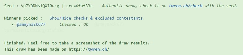 betcsgoorg's tweet photo. We have a winner!🏁PUBG: Coat Gray goes to... @ameynaik677 Congrats! We'll send you a DM with instructions on how to claim your prize!🏆 https://t.co/j2vkAWrudK