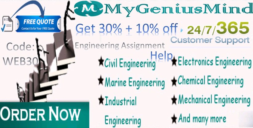 mygeniusmindau's tweet image. #Engineering_Assignment_Help – The #My_Genius_Mind is a well-known academic portal that offers high-end #Civil_Engineering_Assignment_Help to the scholars at very comfortable price.

Visit Here
mygeniusmind.com/engineering-as…

Live Chat@ m.me/mygeniusmind