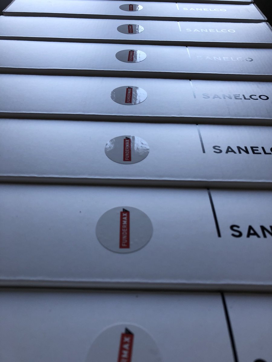 sanelcogr's tweet image. Preparing for Medwood ! #FunderMax #sanelco #sanelcowood #mfc #collection #interior #design #architecture