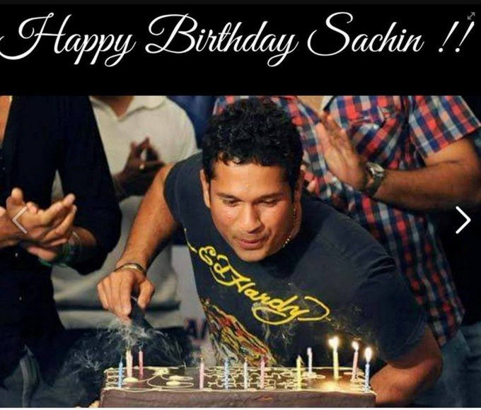 Happy birthday Sachin Tendulkar 