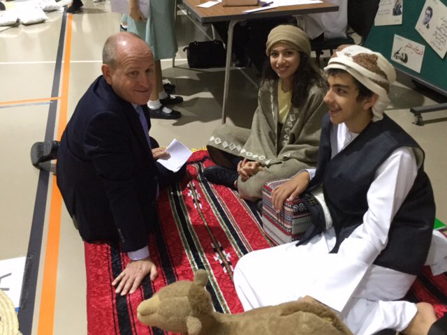 Enjoying listening to some Arabic poetry recited by some of our <a href="/secondary_jbs/">Erika Elkady</a> students during the excellent @Arabic_JBS festival #inspiringyoungminds #leadersofthefuture