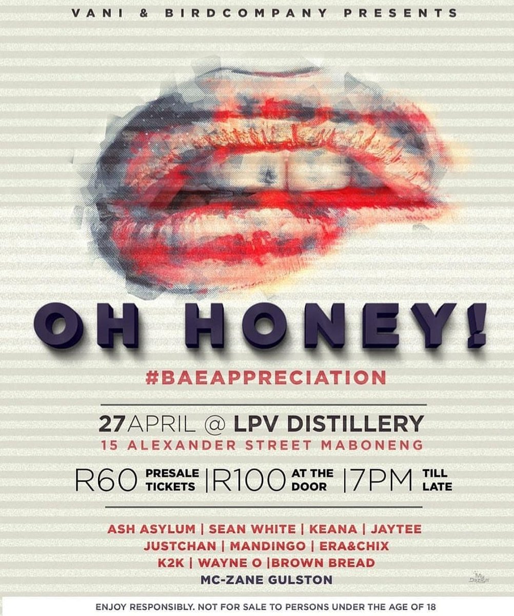 LPVDISTILLERY's tweet photo. It's gonna be epic #ohhoney

#lpvdistillery #LazuliVodka #lovepassionvodka #craftvodka #craftdistillery #cornvodka #vodka #tripledistilled #Dj #djlineup #cocktailbar #cocktails https://t.co/vVltbPhb9H