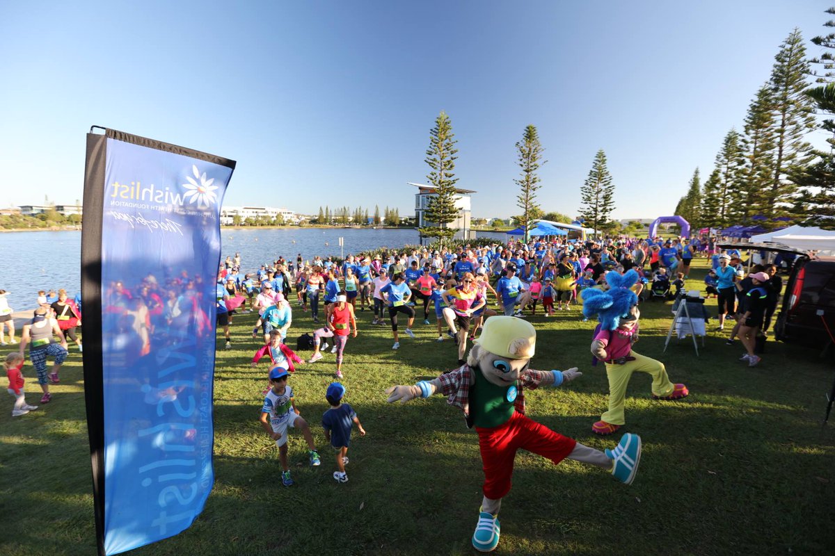 SC_Stadium's tweet photo. How much fun was the @WishlistSC Fun Run yesterday!? Awesome job to all involved raising money for Sunshine Coast families in need 👏👏👏 #SCStadium 

📸 Greg Gardner Photography https://t.co/U7VwJkqOBz