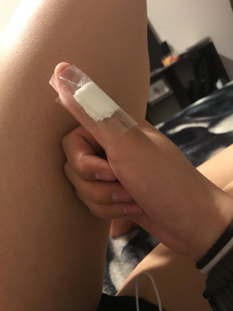 sunshinekitty96's tweet photo. I sliced open my thumb... hence I haven’t been on my phone really. 😐 I’ll be active tomorrow. Don’t mind my ghetto band aid. 😂😀 I cut an entire chunk off of my thumb knuckle off. https://t.co/Bbdx3nUpsX