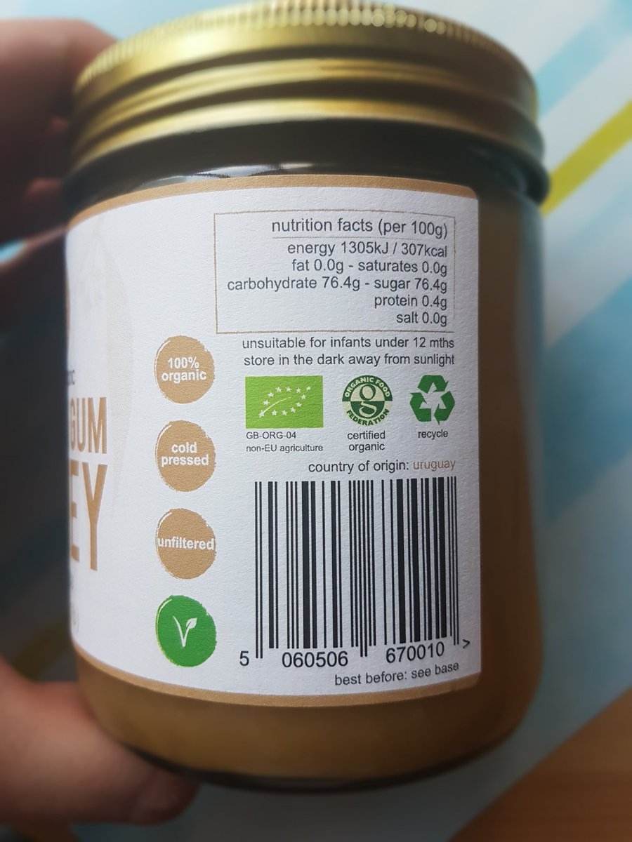 ZabAkbar's tweet photo. Went to the #muslimlifestyleshow on the weekend and bought a jar of @FreeBabarAhmad 's Rivera Gum Honey. I swear I have never tasted such a deliciously creamy honey before. Higly recommended. I'm seriously fighting the urge of finishing the whole jar. @latinhoneyshop https://t.co/jFgQOTC8pS