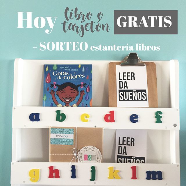 minimoi_'s tweet photo. Para celebrar el día del Libro por todo lo alto hoy tenemos el día cargadito de SORPRESAS!😁 Para empezar, los primeros pedidos del día se llevarán el libro "Gotas de colores" (hasta agotar existencias). Una vez agotados los libros, todos los pedidos … https://t.co/KrxeNdRr5f https://t.co/FzspGuBfCI