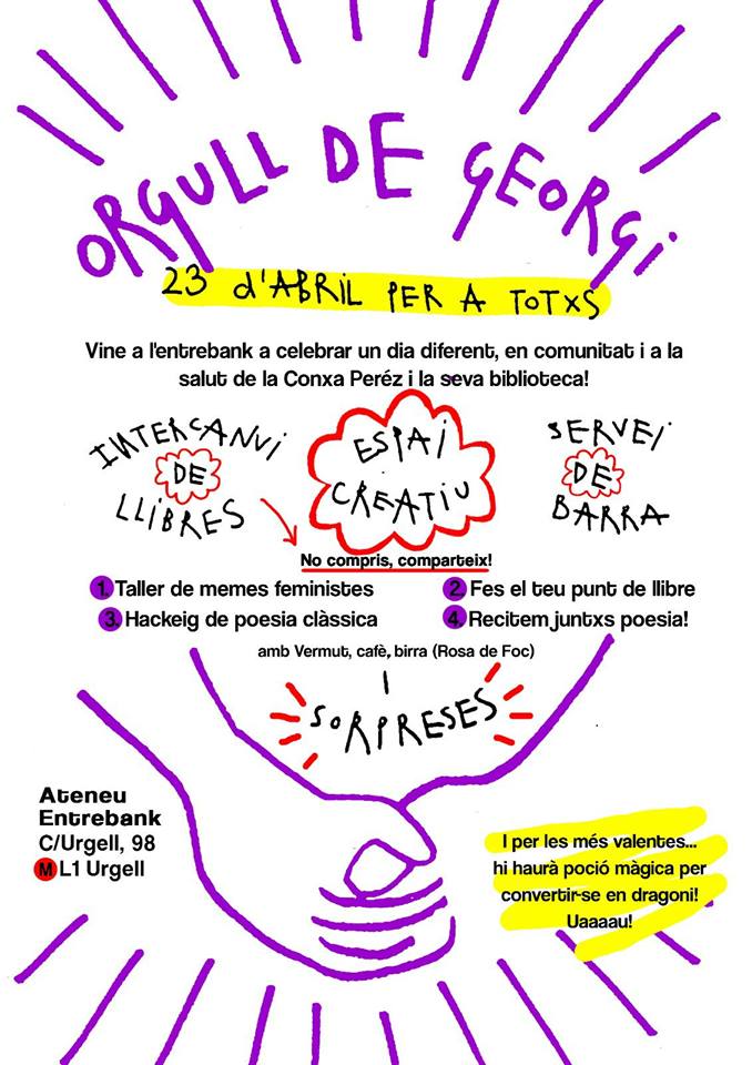 Avui Jornada Orgull de Georgi per superar la Diada juntxs fent femimalifetes a <a href="/lEntrebanc/">Ateneu l'Entrebanc</a>