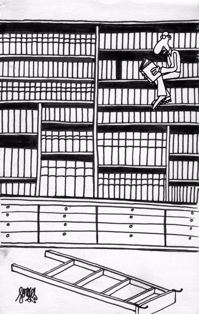 ¡Feliz Día del Libro y Feliç Sant Jordi! (Viñeta publicada en el diario Informaciones en 1971)