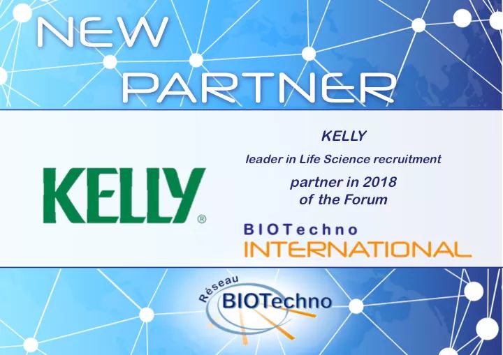 Happy Monday!

We are proud to announce our first long-term partner, Kelly, who is supporting us in the organisation of the 1st BIOTechno International Forum! #career #job #recruitment #PhD #biotech #pharma