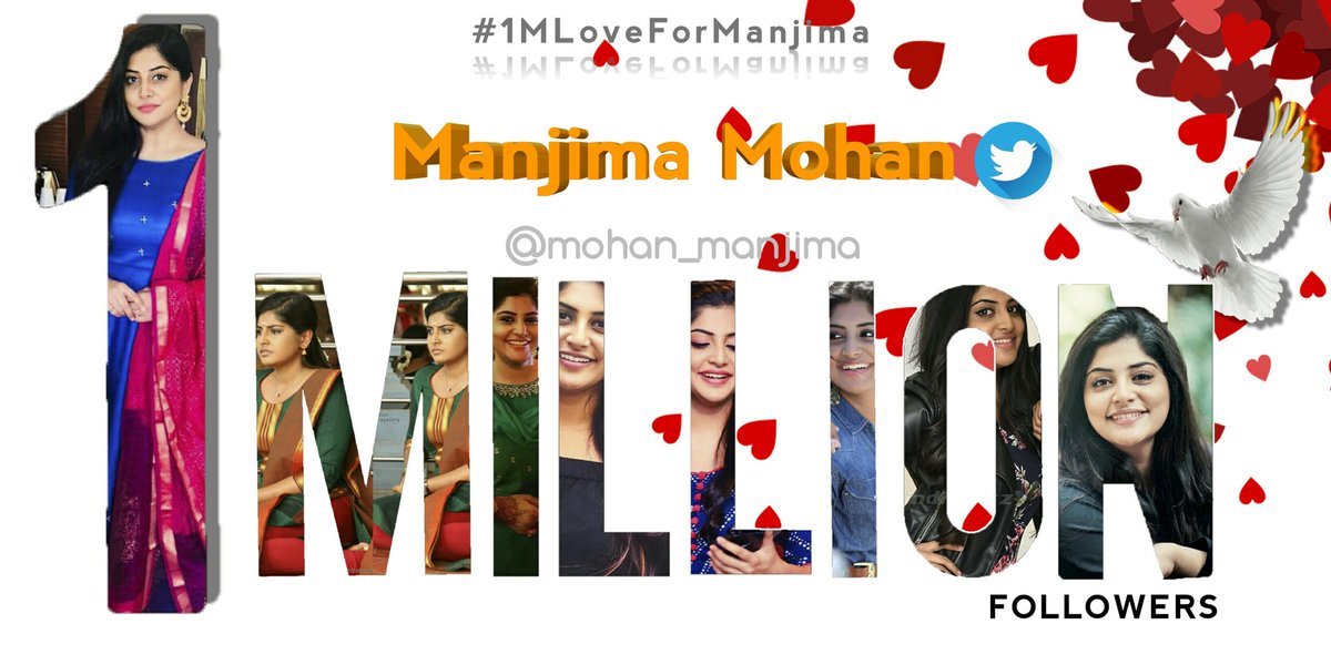 sainivethian's tweet photo. @mohan_manjima #1MLoveForManjima ๐ @mohan_manjima ๐๐๐ #HappyForUs โคโค๐
#1MLoveForManjima #1MLoveForManjima
#1MLoveForManjima
@joyTwtz @Anything4Mom
@Manjima_fans https://t.co/hYJuW6tYKN