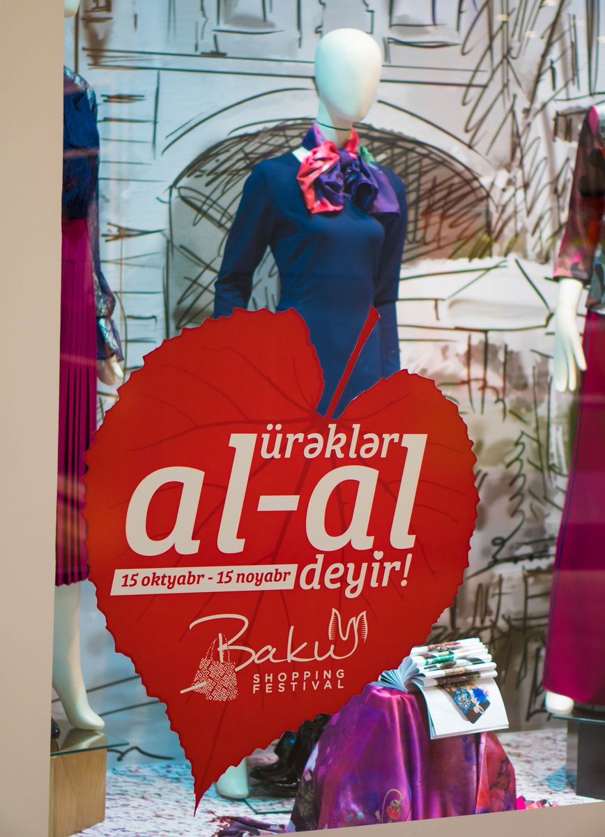 bakushopfest's tweet photo. 🇬🇧Baku Shopping Festival is a season of unbelievable discounts, interesting show-programs and attractive deals and campaigns!
#goshoppingbaku #bsf2017 #bakushoppingfestival #bakushopfest #bakushopfest2017 #baku #azerbaijan #shopping #travel #fun #discounts #taxfree https://t.co/IpeAUTHrab