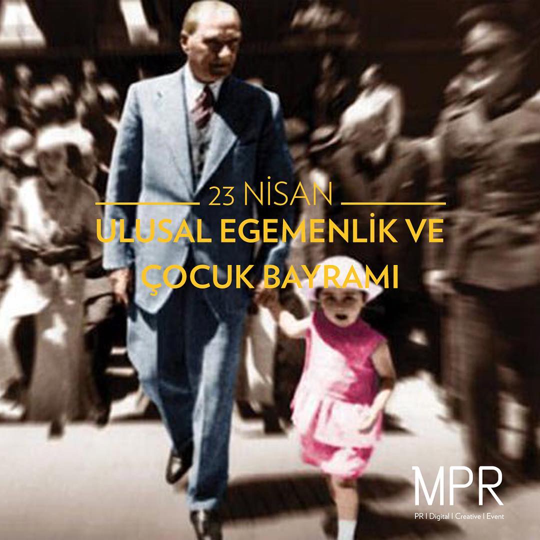 23 Nisan Ulusal Egemenlik ve Çocuk Bayramı kutlu olsun! 👦👧🇹🇷 #23NisanKutluOlsun
