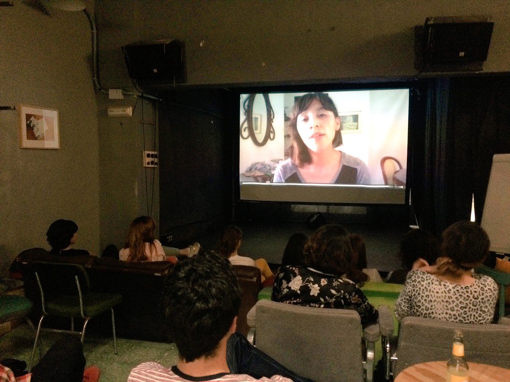 ccalmfestival's tweet photo. Un saludo a @ccmxfest y gracias por contarnos un poquito más de vuestro proyecto ayer en #Cine y #procomún #ccalmoff https://t.co/e3JXLOAYZ0