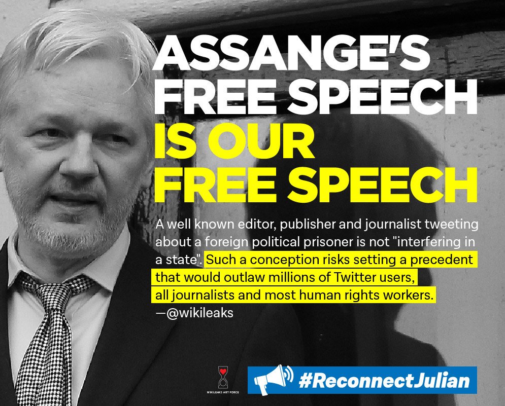Julian Assange - @julianassange : Latest news, Breaking 