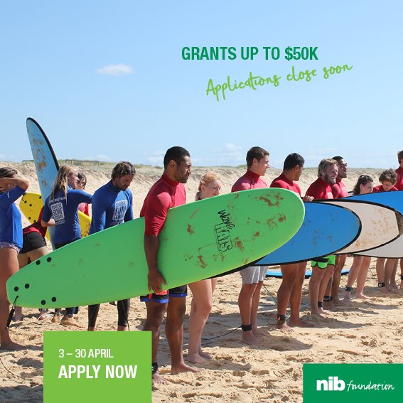 nibfoundation's tweet photo. There’s only one week left to apply for our 2018 Community Grants! If your #charity is looking for a #funding boost to support their #youth or #carer program, we’d like to hear from you! Applications close 30 April: https://t.co/f0jrIazWWY https://t.co/LmfP1ZsNX9