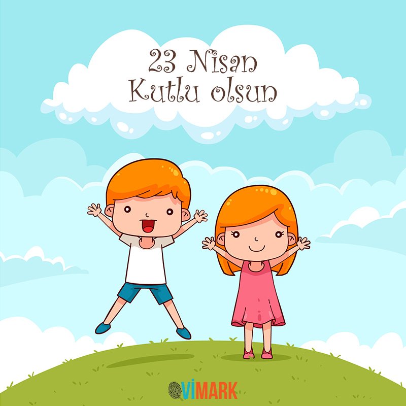 Dünyaya barış tohumları serpen ve her yıl dünyanın dört bir tarafından çocukları bir araya getiren 23 Nisan Ulusal Egemenlik ve Çocuk Bayramı; milletler arası bir kaynaşmanın da simgesi olmuştur. #23nisan #çocukbayramı #vimark #videopazarlama