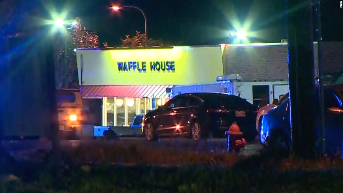CNN's tweet photo. Waffle House shooter was once arrested by Secret Service for trespassing near White House https://t.co/y05XNPZzHH https://t.co/Lk6kJsuUgG