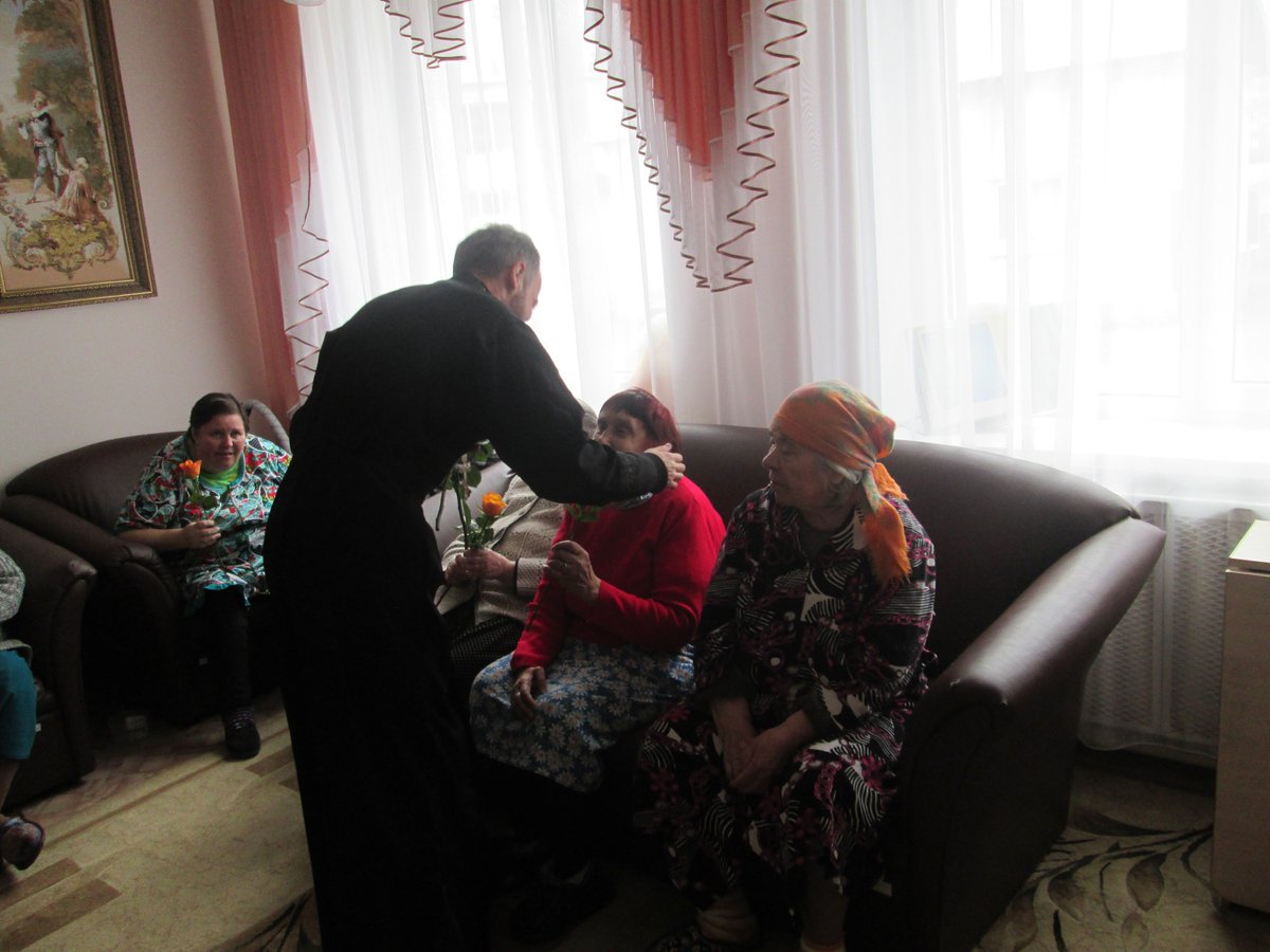 Прошла встреча с отцом Алексеем посвященная дню Святых Жен-мироносиц