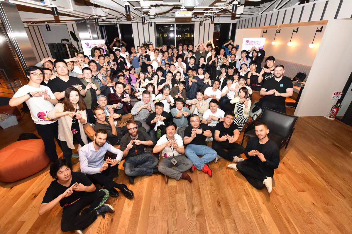 CybexExchange's tweet image. Tokyo Hackathon culminated perfectly in a harmonious scene! Congrats to the 1st Prize Winner (see Pic.3)! It's a contest where you get educated, inspired and acquainted. EOSCYBEX together with LongHash will keep building a flourishing ecosystem!
#LongHash #EOSCYBEX #EOS
