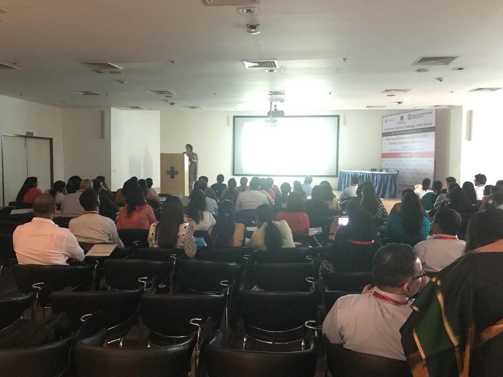 ElsevierIndia's tweet photo. Team #Elsevier at Mid- Year Teaching Programme, 2018 by International Academy of Pathology- Indian Division at Medanta- The Medicity, Gurugram.  

To know more please visit https://t.co/pLeeaYY8re 

#KnowledgePartner #Pathology #CDS #IAPID  #Immunohistochemistry https://t.co/o6K2ry9h4y