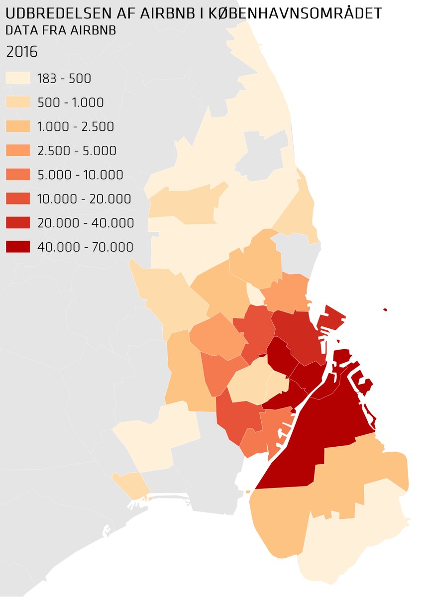 byforskning's tweet photo. Er @Airbnb mere end et storbyfænomen? Hvordan ser udviklingen ud fra 2012 i dk? Vi kigger på de nye data:  https://t.co/kDLwQZ6DMQ #byforskning #airbnb @LarsPico @ditteh89 @IsmirMulalic https://t.co/yYAxW5XNAe