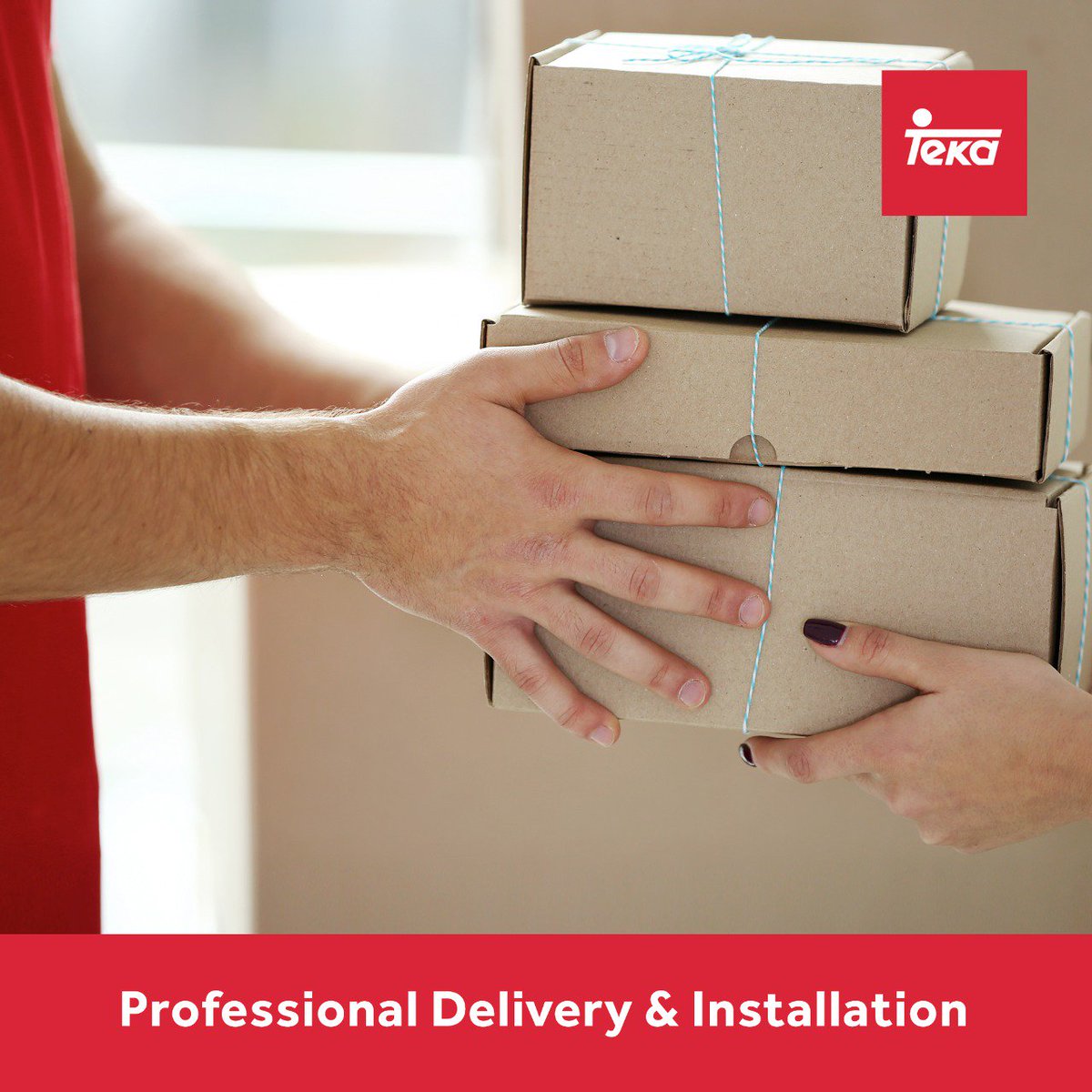TekaUAE's tweet photo. At Teka, we believe that details matter. That’s why we provide professional Delivery & Installation by trained Teka service staff only.
Providing customers a remarkable 360 degree after sale service and support.
#TekaService https://t.co/aU87LTE3m0