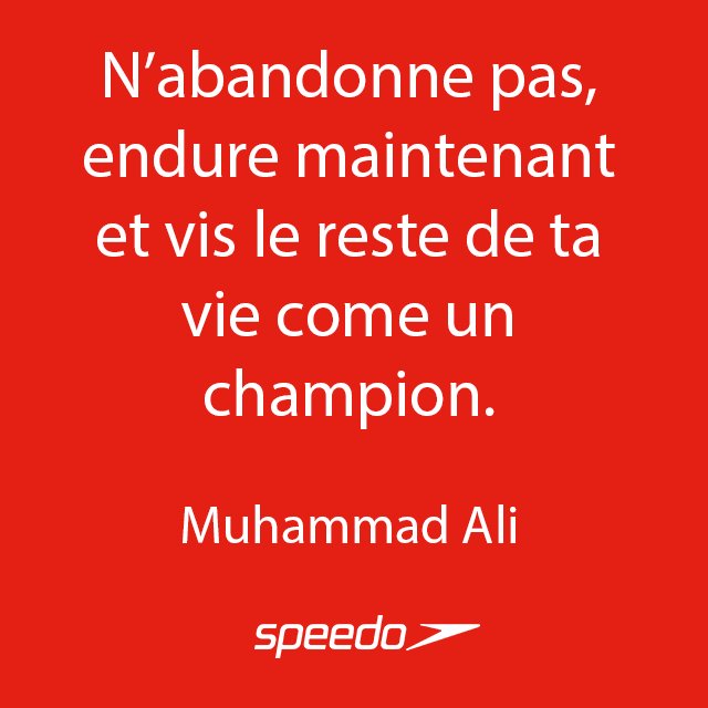 Même si nos objectifs peuvent être durs à atteindre, réussir à les réaliser est notre plus belle récompense ! 💪
#Objectif #Vie #Accomplissement #Nevergiveup #SpeedoFrance #Natation #Nager #Swimming #Swim
