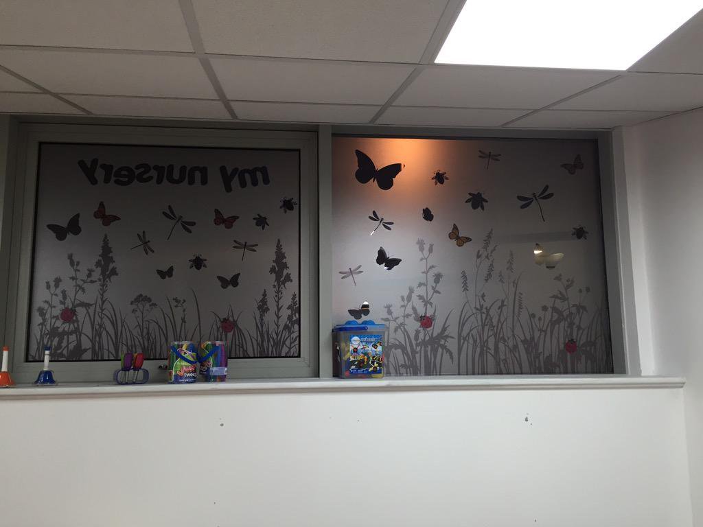 Signature187's tweet photo. #kidsNursery
#nursery
#windowgraphics
#frosting
#signage 
#signs 
#decals 
#vans 
#vangraphics 
#vehiclewraps 
By 
#signaturesolution https://t.co/g4npT2XZWs