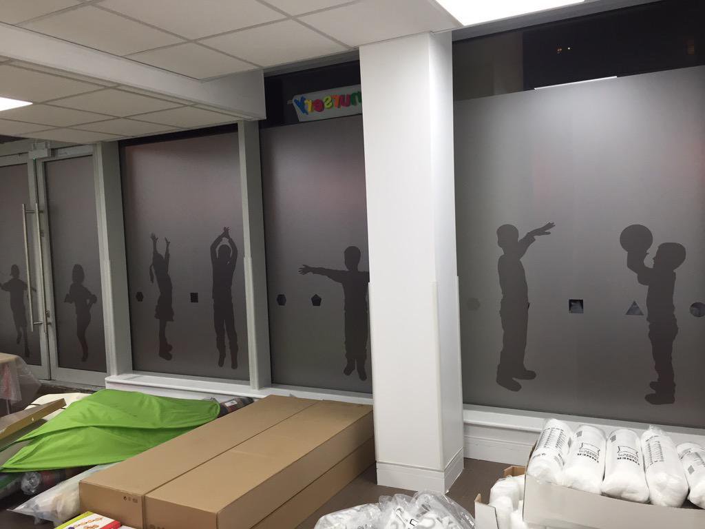 Signature187's tweet photo. #kidsNursery
#nursery
#windowgraphics
#frosting
#signage 
#signs 
#decals 
#vans 
#vangraphics 
#vehiclewraps 
By 
#signaturesolution https://t.co/g4npT2XZWs