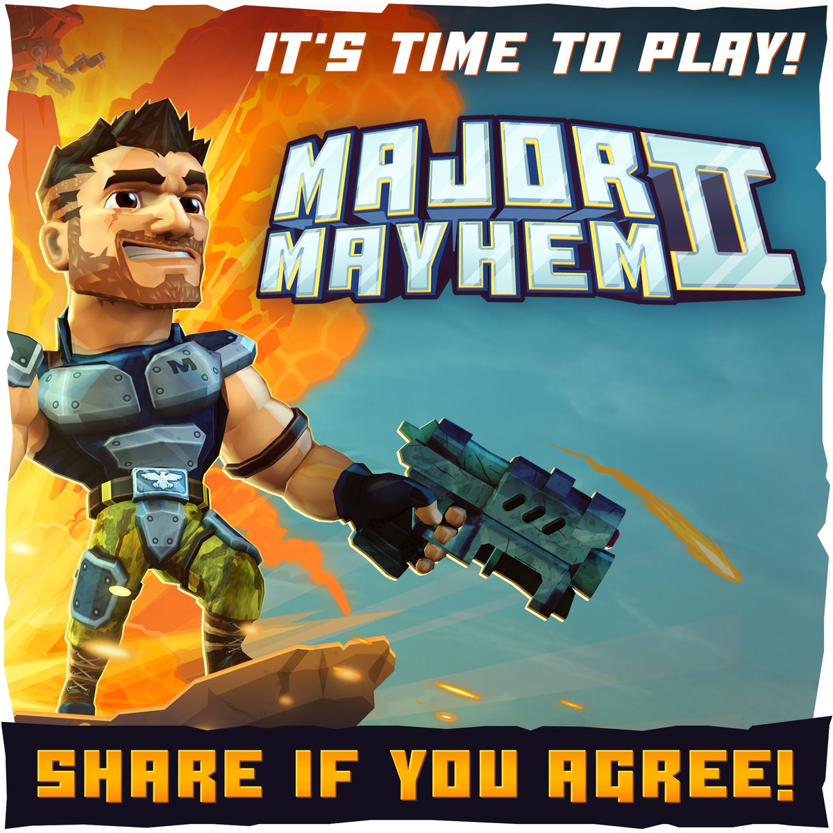 MajorMayhemRJ's tweet photo. Major Mayhem 2 - Get it now!
iOS - https://t.co/ubGFzlwSa9
Google Play - https://t.co/6MkVNFC6iZ https://t.co/T89r8gSNuH