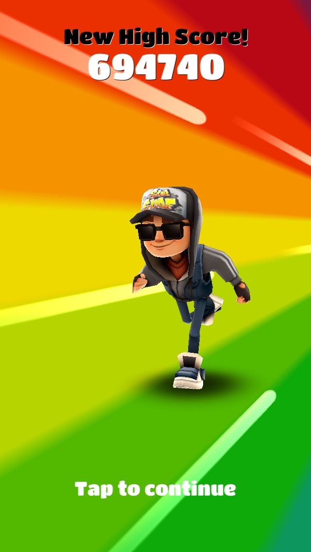 Lowest Score In Subway Surfers, World Record