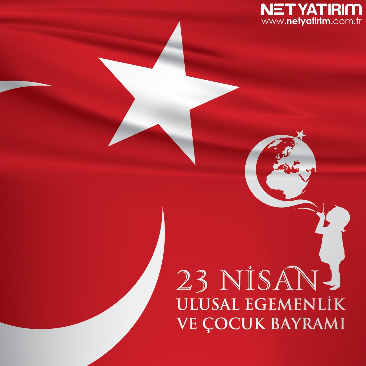 23 Nisan Ulusal Egemenlik ve Çocuk Bayramınız kutlu olsun. 
#23NisanKutluOlsun