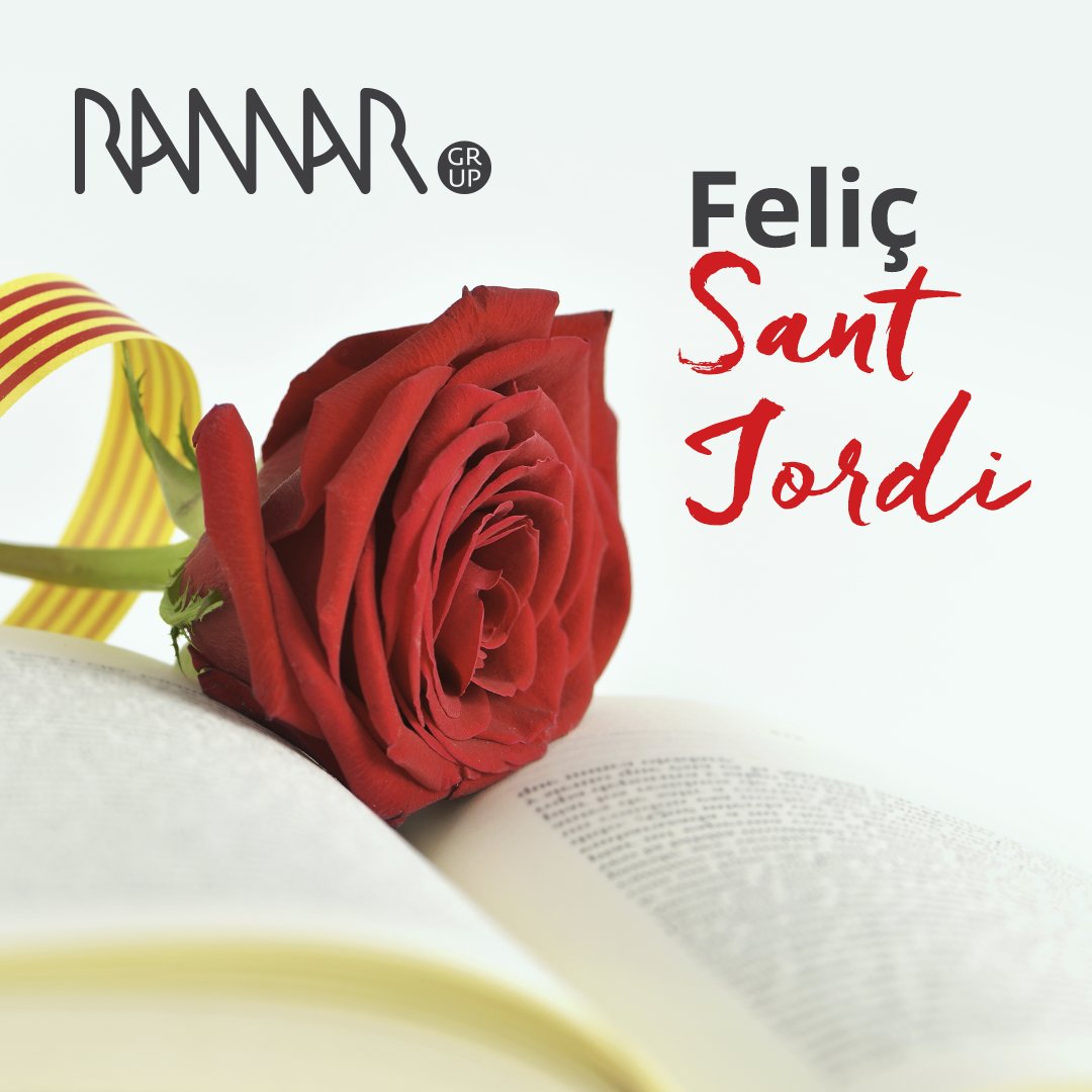 GrupRamar's tweet photo. L'Escola Ramar us desitja que tingueu tots i totes una bona diada de #SantJordi! Gaudiu dels #llibres i les roses! 📙📕📗🌹 #educacio #sabadell #ramar #noticies #ramaruno #ramardos #ramarfp #sant #jordi https://t.co/ghYWfgVP1X