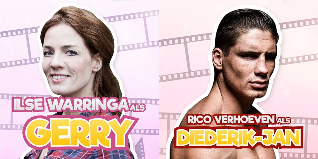 🙌CAST ALERT! Ontmoet Gerry en Diederik-Jan, gespeeld door <a href="/ilsewarringa/">Ilse Warringa</a> en <a href="/RicoVerhoeven/">Rico Verhoeven</a>! De Film van Dylan Haegens draait vanaf augustus in de bioscoop! #defilmvandylanhaegens