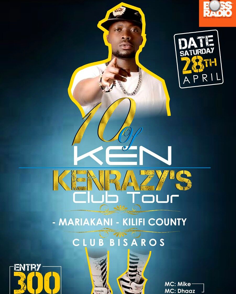 KenRazy's tweet photo. MARIAKANI! #KilifiCounty
Tupatane pale Club Bisaros this Saturday ntakuwa nawaletea Show moja mzuqa aaaaaajabu 🔥🔥🔥🔥🔥🔥🔥 🚨CELEBRATING 10YRS OF KENRAZY🚨
#ClubTourAlert
KENRAZY LIVE THIS FRIDAY!
#TENofKEN 🔥
DONT MISS! https://t.co/YEPbCH68d5