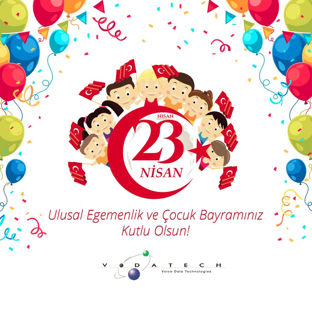 23 Nisan Ulusal Egemenlik ve Çocuk Bayramınızı Kutlarız!