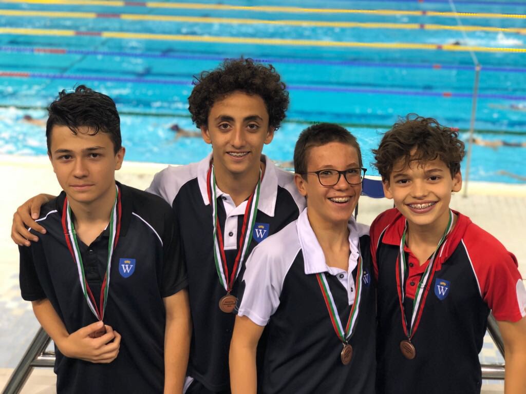 GWIS_PE's tweet photo. YEAR 7 - 13 DASSA SWIM FINALS

Well done to the U14 Swim Squad for getting a bronze in the 200m medley relay today at the DASSA Championships. https://t.co/GmXRYGTmLl