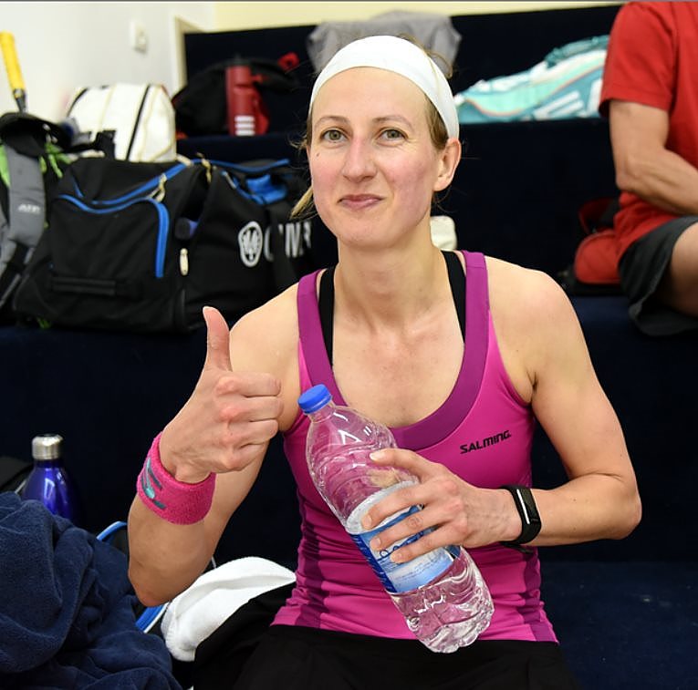 Big win for <a href="/Aliwat1/">Alison Waters</a> over 5th seed <a href="/nouran_gohar/">Nouran Gohar</a>  ...

Alison Waters (Eng)  3-2 [5] Nouran Gohar (Egy)  7-11, 11-7, 11-6, 6-11, 11-9 (54m)

<a href="/englandsr/">England Squash</a>