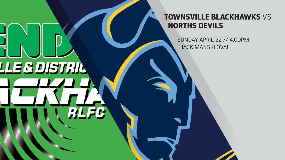 HostplusCup's tweet photo. The @TsvBlackhawks came out on top in their heavyweight battle against @NorthsRlfc. See the Round 7 match highlights --> https://t.co/OnjGonSSgg
#intrustsupercup #TSVBvDEVILS https://t.co/2voX09fERH