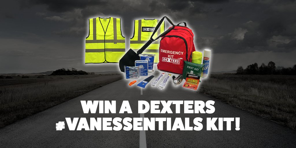 DextersWorkwear's tweet image. Keep sending us pictures of your van setup to win a Dexters #VanEssentials kit, including de-icers, scrapers and more. Ends this Sunday!