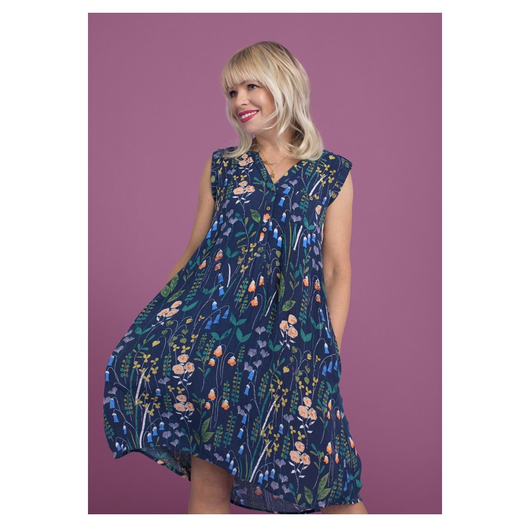 Loving <a href="/Schoolrunstyle/">TheFashionLift</a> in this botanical print dress from our exclusive <a href="/debenhams/">Debenhams</a> collection. 🌺🌿 Bold prints are timeless, but it’s high time #breastcancer stopped taking lives. Shop now to help fund life-saving research. #MakeAStatement ▸ bit.ly/2HIdVbS