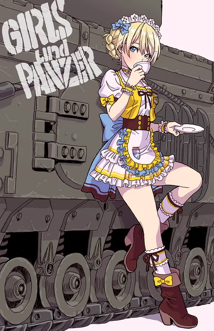近頃のガルパン絵。 