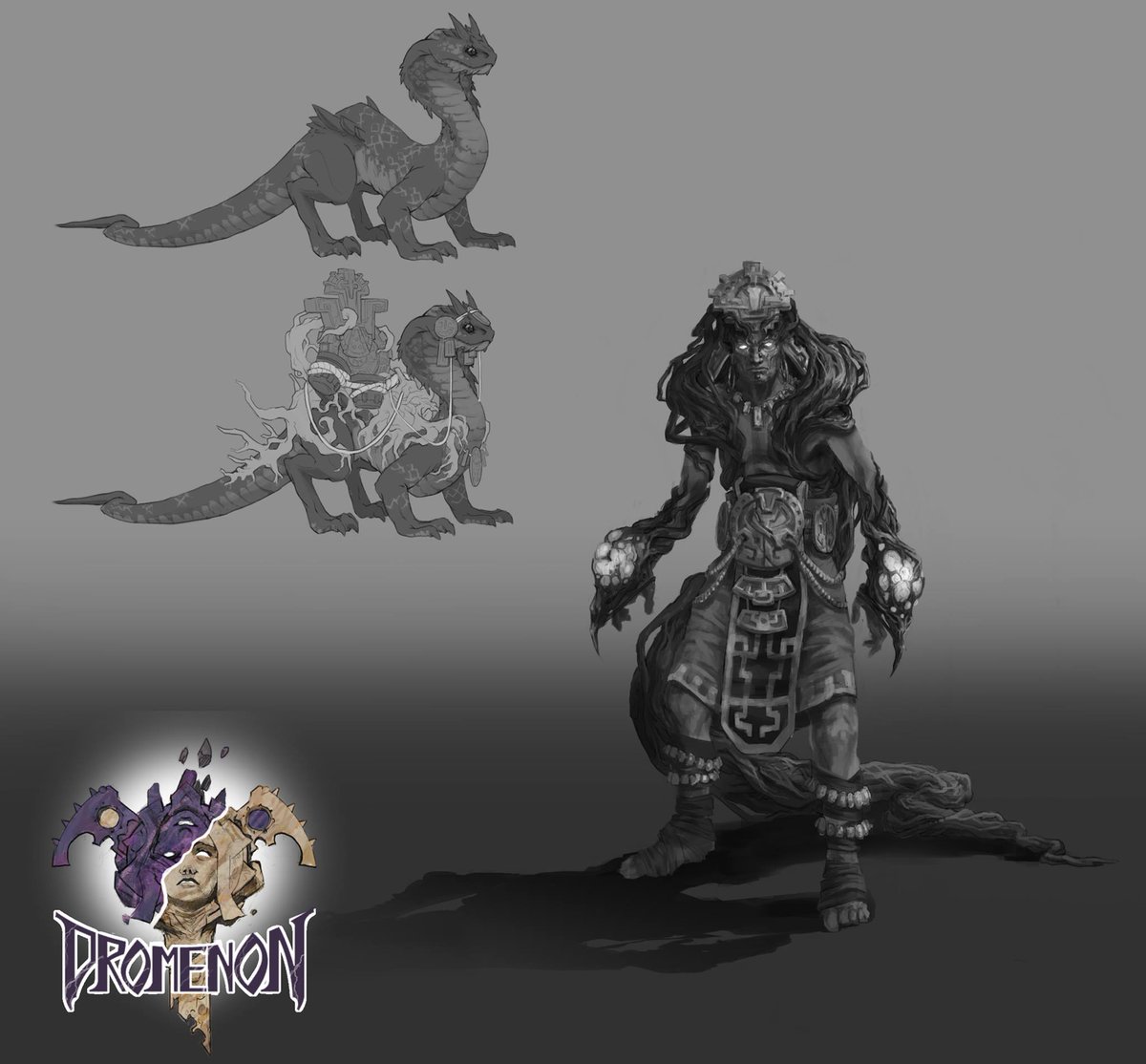 DromenonGame's tweet photo. Concept Art of the General of the Gaia faction.
The Gaia are a race bound by nature and the life spirit connecting all of them with one another. They have typically been known as a primitive race of hermits, hidden within the dense woods of their homelands.
#conceptart https://t.co/8zVkJw3zfI