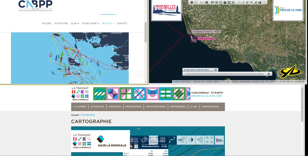 Avec 53 adhérents LGL en mer on est passé en mode "Accro à la carto"  !
<a href="/CNBPPOfficiel/">CNBPP Officiel</a> Pornichet Select6.50 / @AG2RLMTransat / <a href="/1000millesLS/">1000 milles des Sables</a> 
📱💻🖥️
#Cétaitplussimpledutempsduminitel !