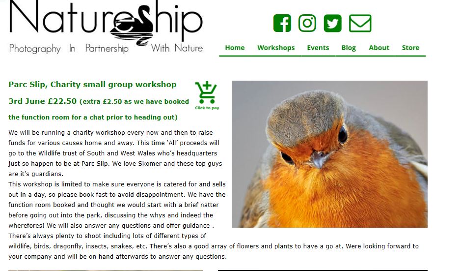 Our next charity workshop will be in aid of @WildlifeTrusts and will be held at Parc Slip Nature Reserve. Limited spaces with all proceeds going to this wonderful charity. natureship.co.uk/local%20charit… …
@OlympusUK @WalesOnline @WTSWW #bridgend #wales #parcslip #uknature #helpanimals