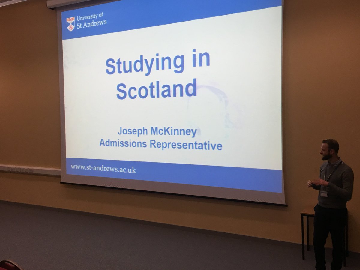 HsfcHonours's tweet photo. Great to have Joe from @univofstandrews at @hpoolsfc to let students know more about the university and what it’s like to study in Scotland #raisingaspirations https://t.co/6DrEzKn83v